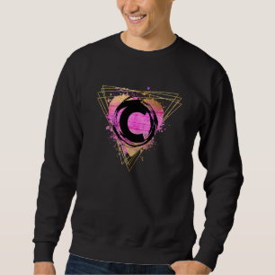 Personalised Initial C Monogram Letter Deco Cute C Sweatshirt