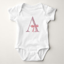 Personalised Initial for baby girl "A"