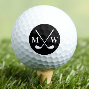 Personalised Initial Monogram Golf Balls