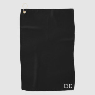 Personalised Initial Monogram Groomsman Gift Golf Towel