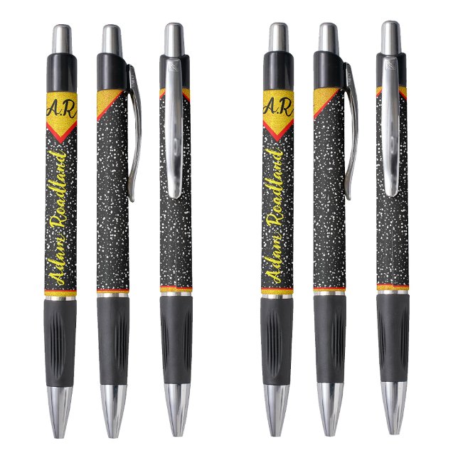Personalised Initial Monogram Name Pens in Bulk (Elegant personalized pens
Luxury monogram name)