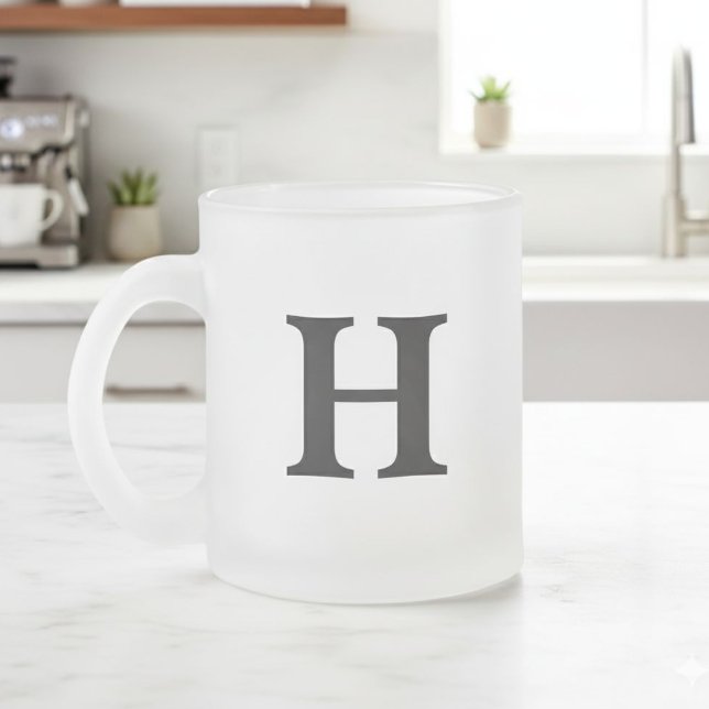 Personalised Initial Mug – Custom Letter Coffee  (Creator Uploaded)