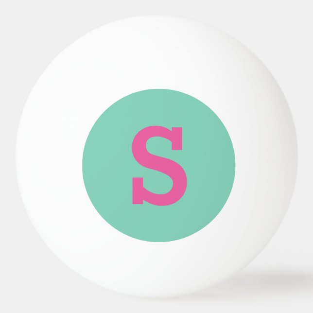 Personalised Initial Ping Pong Balls (Front)