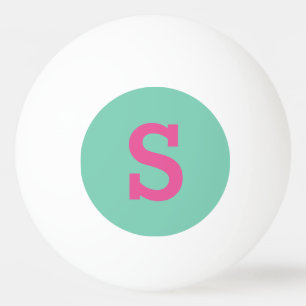 Personalised Initial Ping Pong Balls