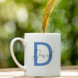 Personalised initial trendy Name cofee Mug 