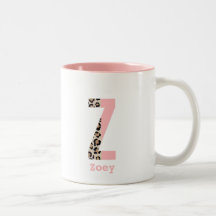 Personalised Initial Z Leopard Color Block