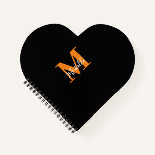 Personalised Initials and Name Monogram Notebook