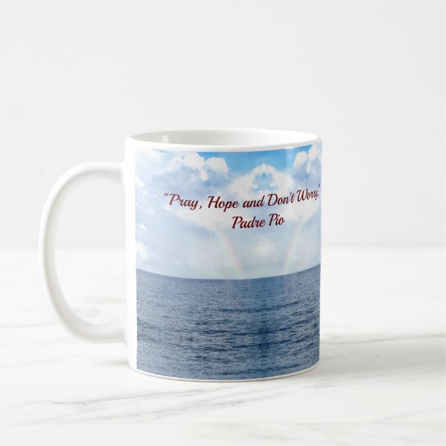 Personalised Inspirational Coffee Mug (Left)