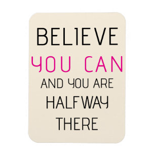 Personalised Inspirational Quote Magnet
