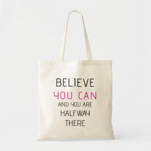 Personalised Inspirational Quote Tote Bag