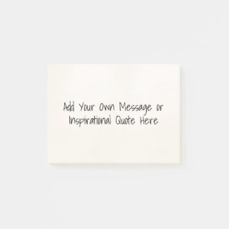Personalised Inspirational Quotes DIY Motivational Post-it Notes