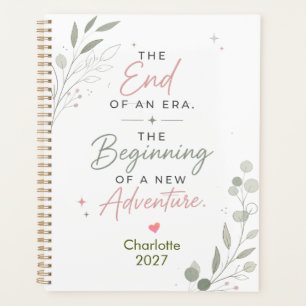 Personalised Inspirational Retirement coworker Planner