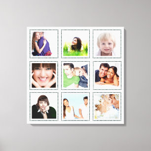 Personalised Instagram Photo Collage Canvas Print