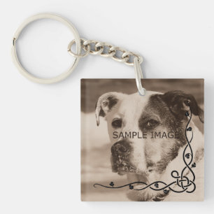 Personalised Instagram Photo   Create Your Own Key Ring