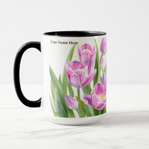 Personalised International Women's Day Floral Mug