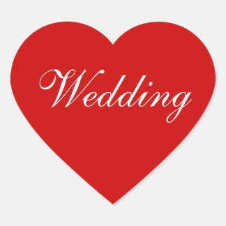 Personalised Invites Balloon Red Heart Sticker