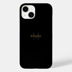 Personalised iPhone 14 Case with Name & Initial