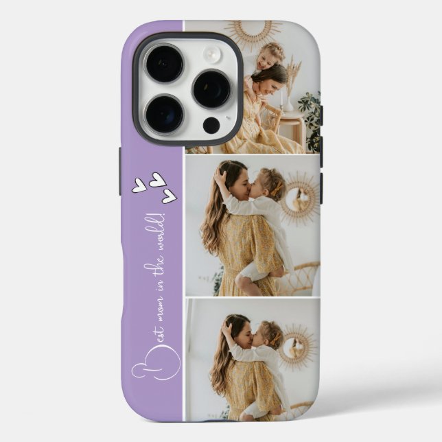 Personalised iPhone 16 Pro Case-Mother's Day Gift Case-Mate iPhone Case (Back)
