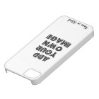 Personalised Iphone 5 Case