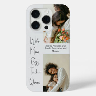 Personalised iPhone Case with Photo Collage | Text