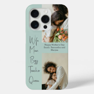 Personalised iPhone Case with Photo Collage Text