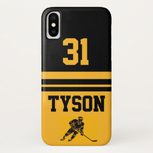Personalised iPhone cover Hockey