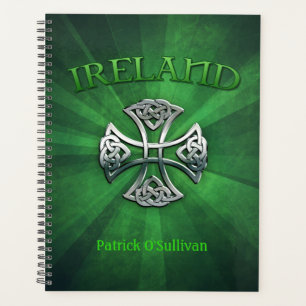 Personalised Ireland Celtic Cross Planner