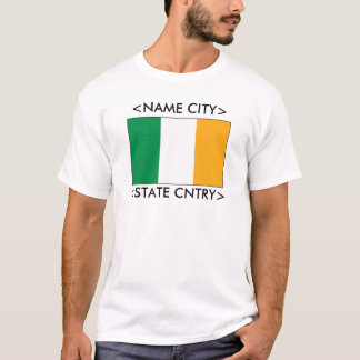 Personalised Ireland Flag T-Shirt