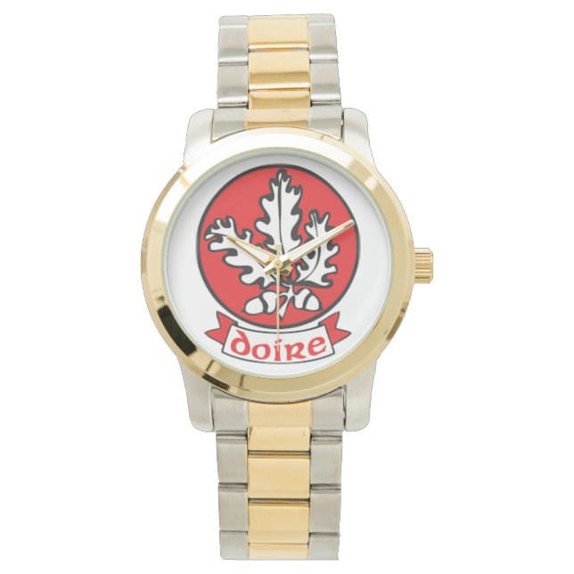 Personalised Irish County Men's Watches Co.Derry. (Front)