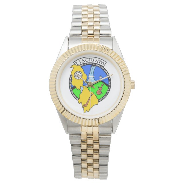 Personalised Irish County Men's Watches Co.Leitrim (Front)