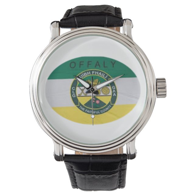 Personalised Irish County Men's Watches Co.Offaly (Front)