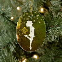 Personalised Irish Dance Celtic Clovers Christmas