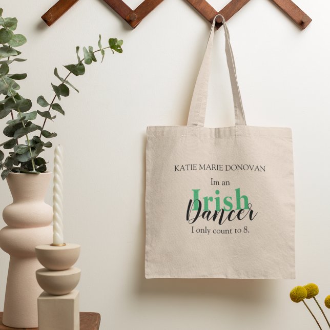 Personalised Irish Dancing Quote Tote Bag (Creator Uploaded)