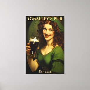 Personalised Irish Pub Sign St. Patrick's Day