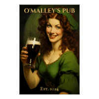 Personalised Irish Pub Sign | St. Patrick's Day