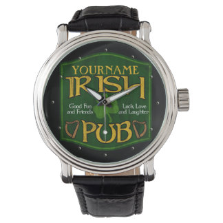 Personalised Irish Pub Sign Watch