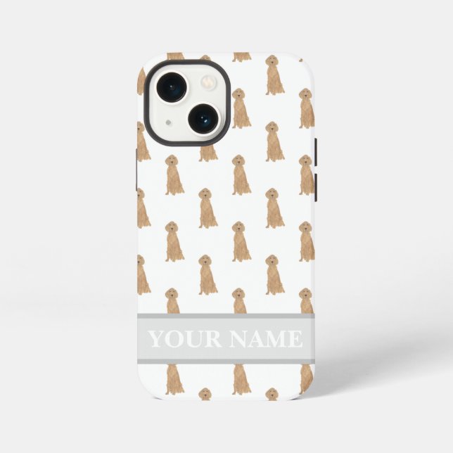 Personalised Irish Setter Dog iPhone Case (Back)