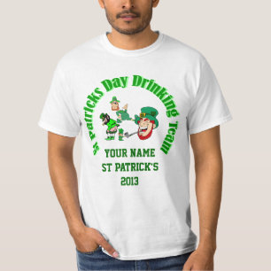 Personalised Irish St Patrick's day T-Shirt
