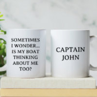 Personalised Is My Boat Thinking | Funny Boating