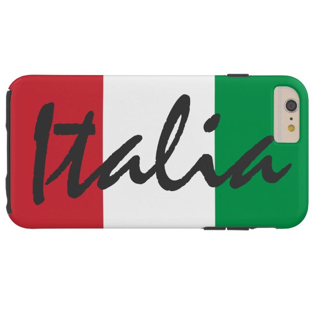 Personalised Italia Flag Case-Mate iPhone Case (Back Horizontal)