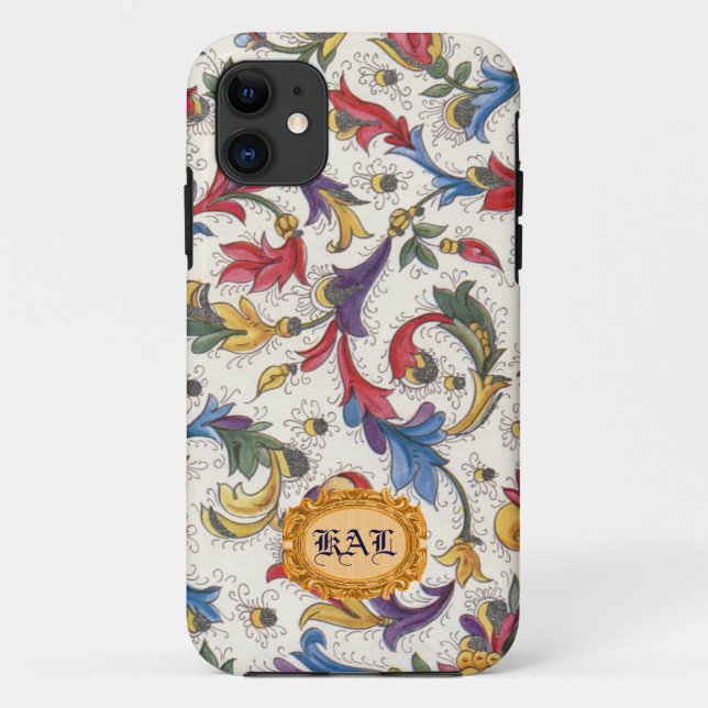 Personalised Italian Florentine Phone Case (Back)