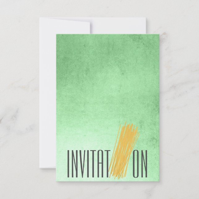Personalised Italian Food Dinner Invitation (Front)