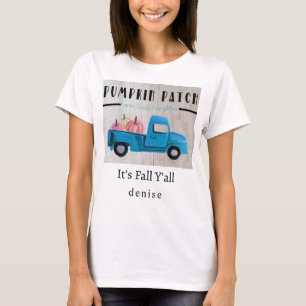 Personalised It's Fall Y'all T-Shirt