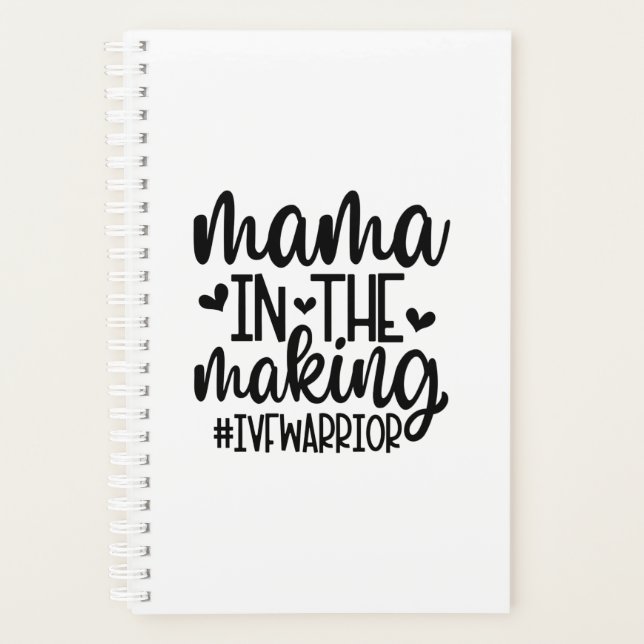 Personalised IVF Planner #mamainthemaking (Front)