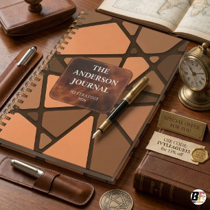 Personalised "Ivy League" Premium Geometric Earth Planner