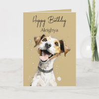 Personalised Jack Russell