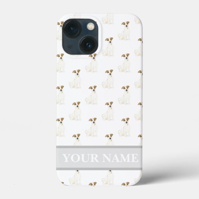 Personalised Jack Russell Terrier Dog Case-Mate iPhone Case (Back)