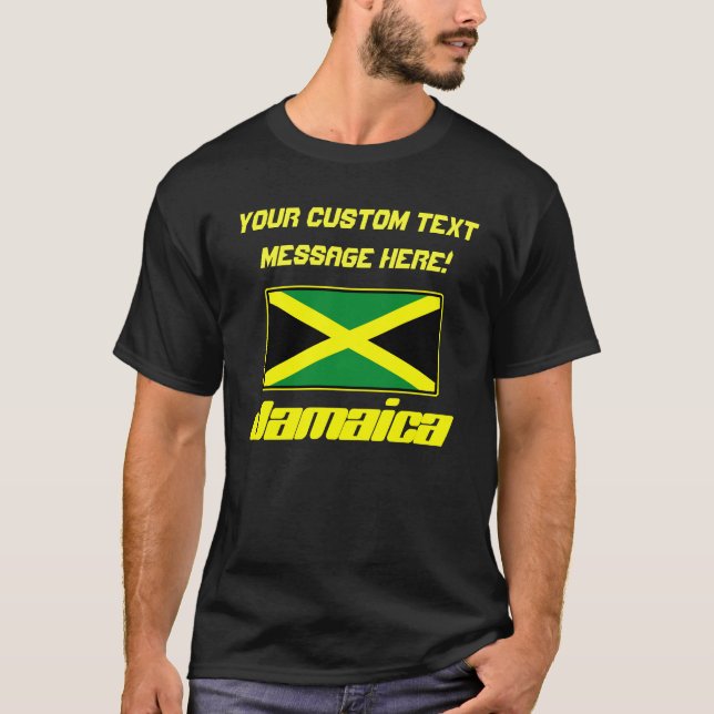 Personalised Jamaica T-shirts (Front)