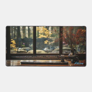 Personalised Japanese Workbench & Garden Desk Mat 
