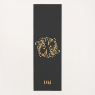 Personalised Japanesse Koi Fish Japan Lover Yoga Mat
